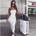 2026 European and American Cross-Border Autumn and Winter Dresses for Women  Sexy Backless Bodycon Dress
