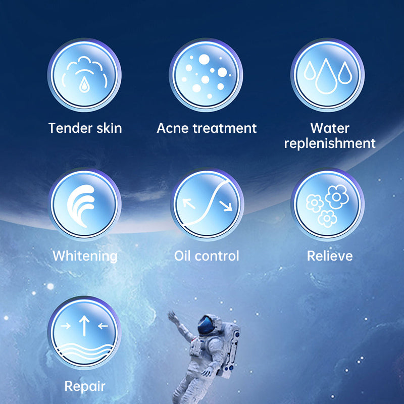 Home Photon Skin Rejuvenation Device with 8 Modes of Color Light Therapy for Facial Beauty