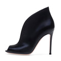 European and American Womens Open Toed Fish Mouth Ankle Boots, Large Size Womens Shoes