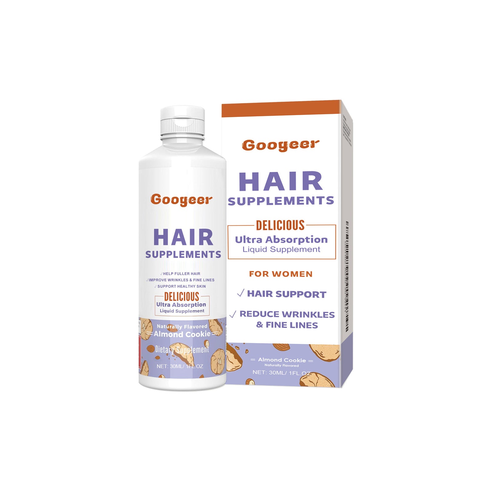 Dense Hair Supplement, Moisturizes Hair Roots, Strengthens Hair, Softens Hair And Prevents Hair Loss