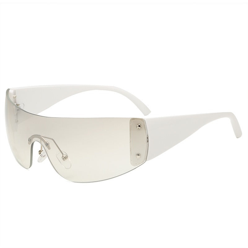 One Piece Anti Ultraviolet Sunglasses New Sunshade Sunglasses Personality Sunglasses