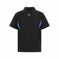 Color blocking structure jersey for men and women with short sleeves