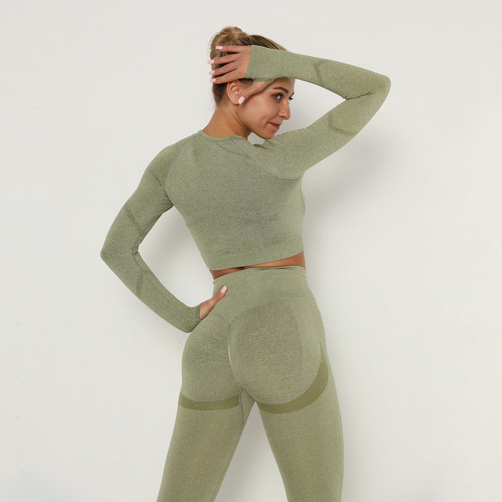 Yoga Clothing Set Sports Suit Women Sportswear Sports Outfit Fitness Set Athletic Wear Gym Seamless Workout Clothes For Women