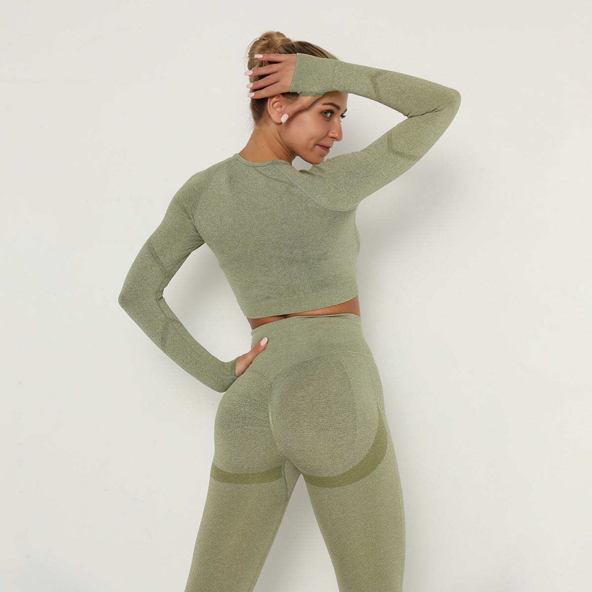 Yoga Clothing Set Sports Suit Women Sportswear Sports Outfit Fitness Set Athletic Wear Gym Seamless Workout Clothes For Women