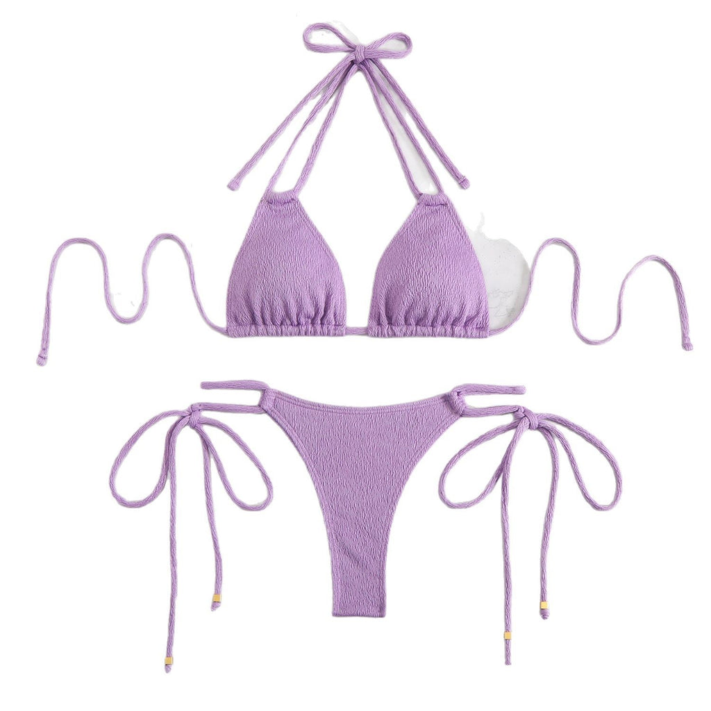 Bikini solid color bikini