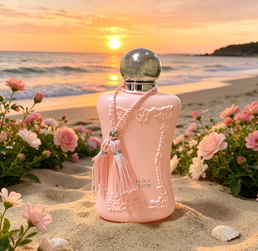 Delina Exclusive Rich Upgraded Luxury Edition Oriental Floral Fragrance Women's Fragrance 75ml, long-lasting sweet fragrance, elegant and unique fragrance, suitable for any venue