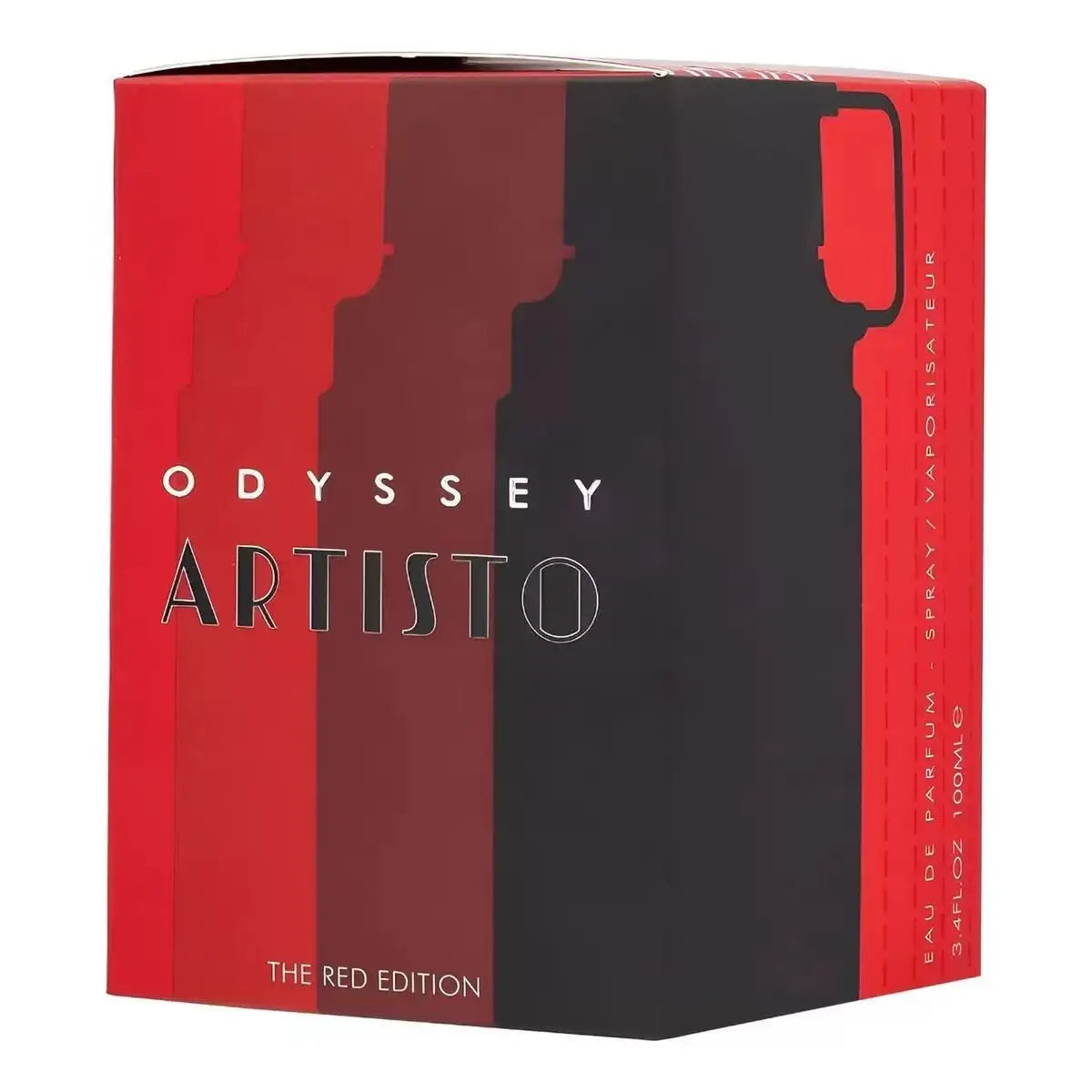 Armaf Odyssey Artisto Red Edition EDP 100ml (3.4 fl oz), Fruity Floral Woody Fragrance for Unisex
