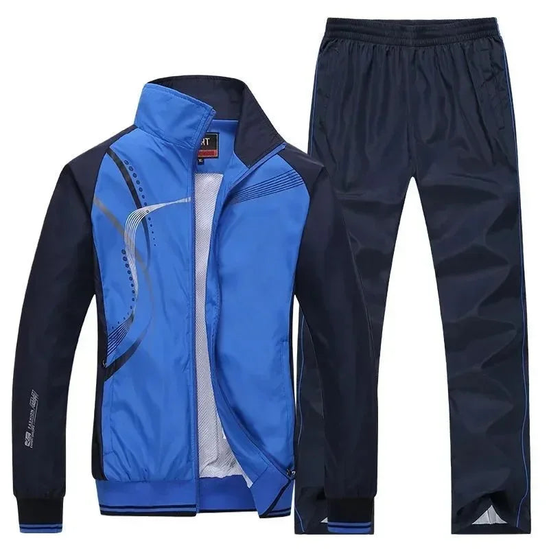 Premium 100% Organic Cotton Breathable Custom Zipper Tracksuits New High Quality Design 2-Piece Sweat Suits Printed Full Sleeves