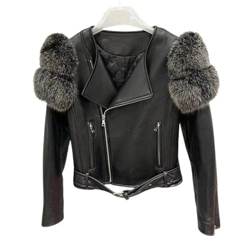 OEM Service Easily Washable Classic Design Women Sheep Skin Jacket Knitted Waterproof Breathable Windproof Quick Dry Outdoor