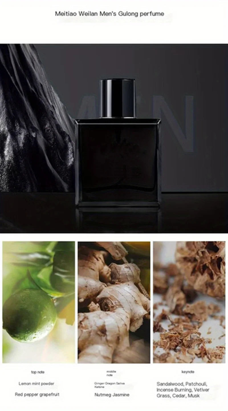 Premium 90ml Men's Perfume Gift Set | 3-Piece Cologne Collection | Long-Lasting Masculine Fragrance for Him | Irresistible Scent