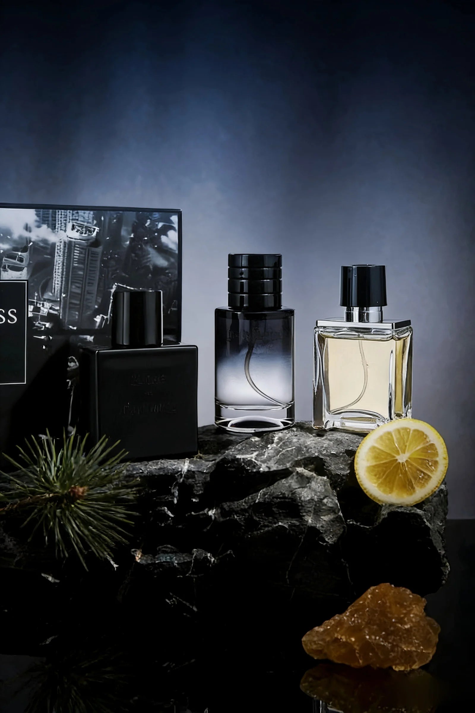 Premium 90ml Men's Perfume Gift Set | 3-Piece Cologne Collection | Long-Lasting Masculine Fragrance for Him | Irresistible Scent