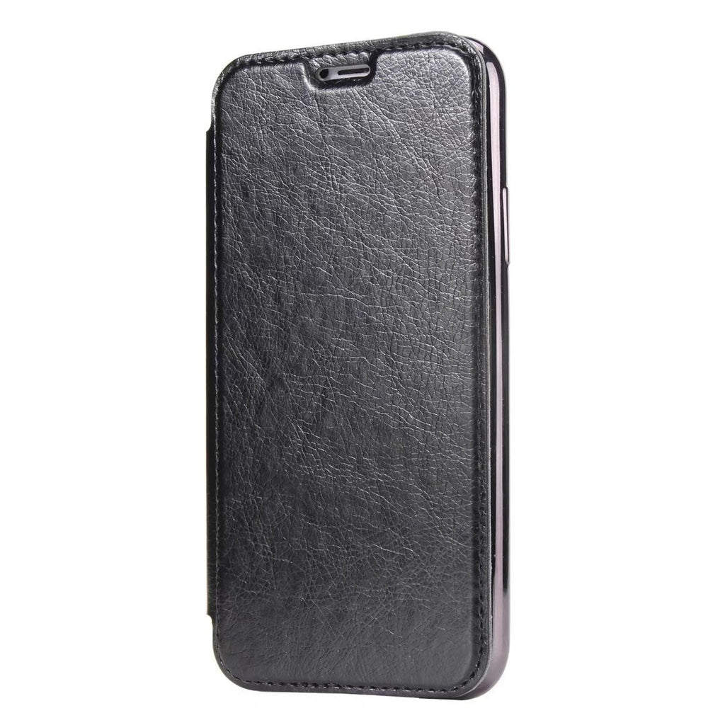 Suitable for iPhone 15 ultra-thin phone case XR electroplated TPU 12 phone protective case Apple 14 flip leather case