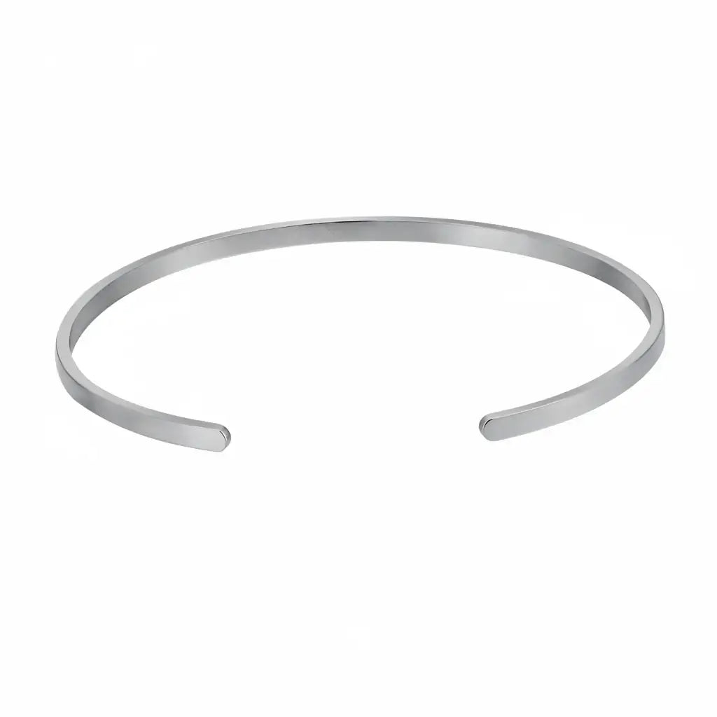Custom Iced Initials Bracelet Personalized Bracelet Stainless Steel
