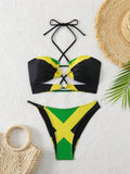 printed bikini
