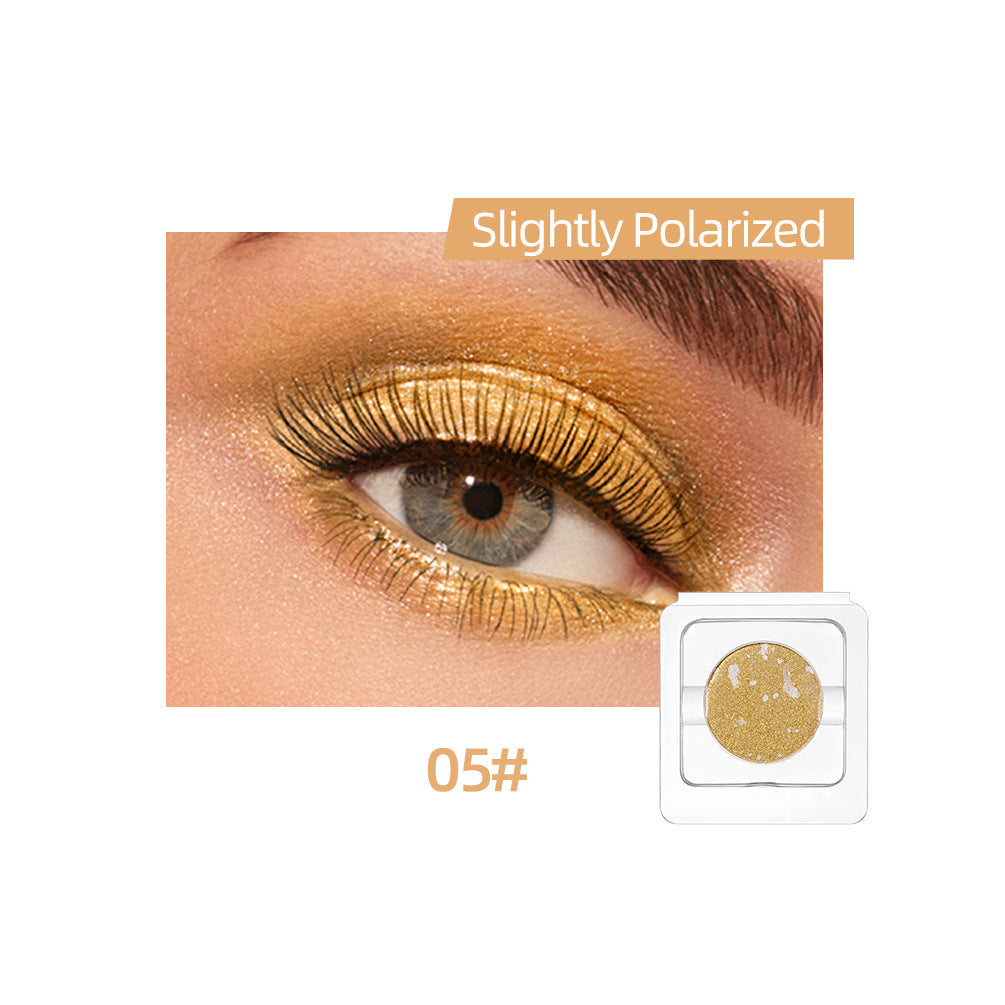 QIBEST Monochrome Eye Shadow Nude Makeup Earth Color Pearl Matte New Color Wine Red Earth Color Stage Makeup