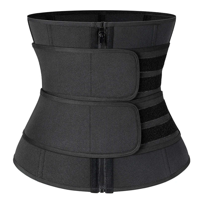 Men Waist Trainer Corsets Fitness Trimmer Belt Slimming Body Shaper for Weight Loss Sauna Sweat Girdle Workout Fat Burner Fajas