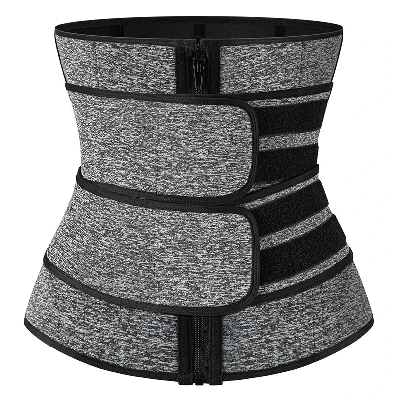 Men Waist Trainer Corsets Fitness Trimmer Belt Slimming Body Shaper for Weight Loss Sauna Sweat Girdle Workout Fat Burner Fajas