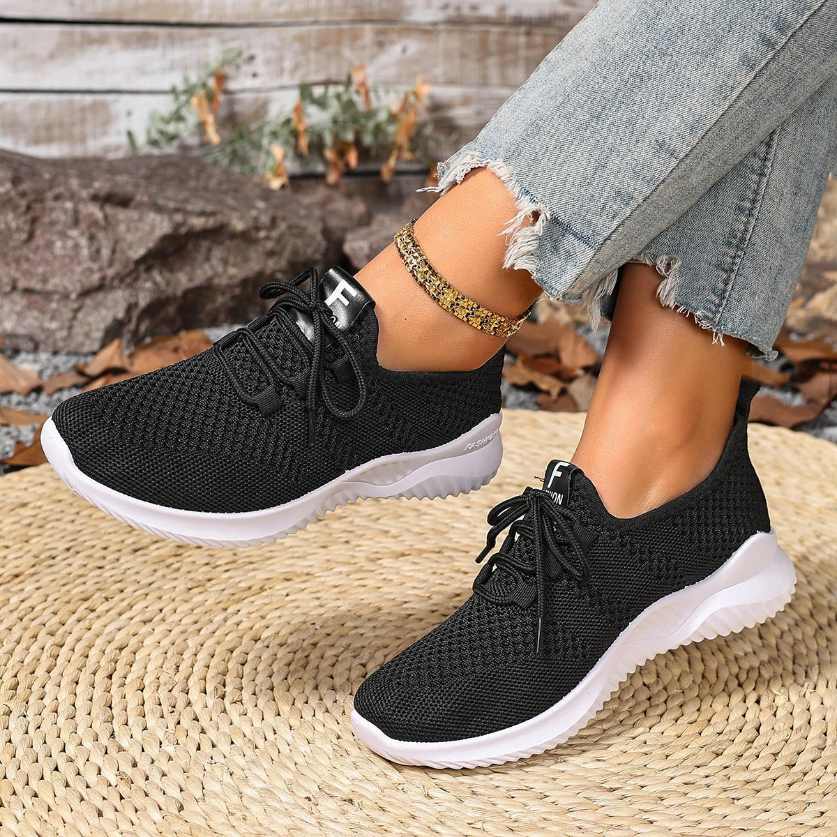 Hot Selling 2025 Women's Mesh Sneakers - Breathable Lightweight Non-Slip Everyday Shoes