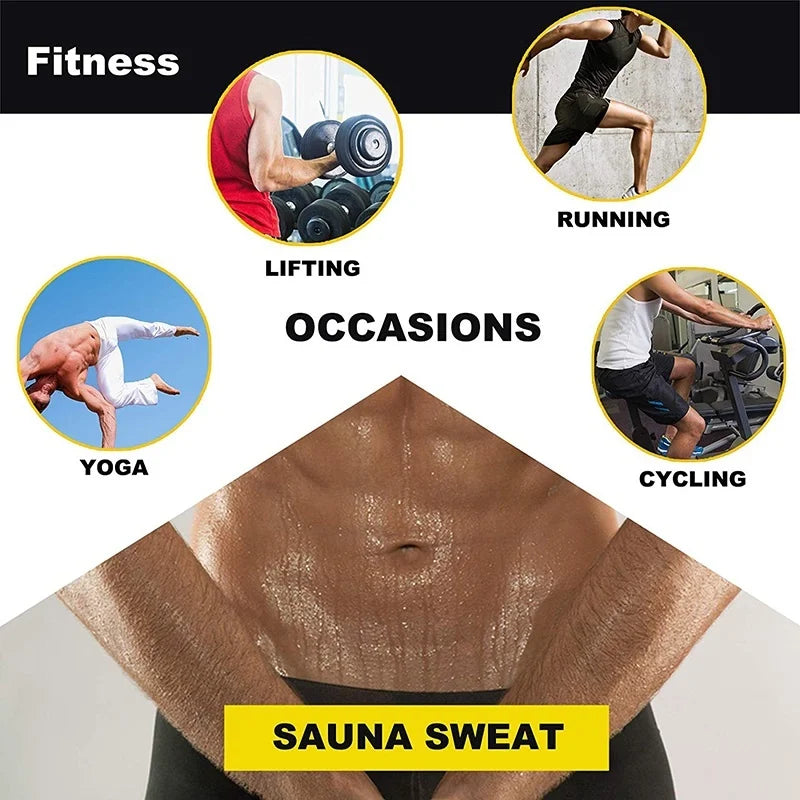 Men Waist Trainer Corsets Fitness Trimmer Belt Slimming Body Shaper for Weight Loss Sauna Sweat Girdle Workout Fat Burner Fajas