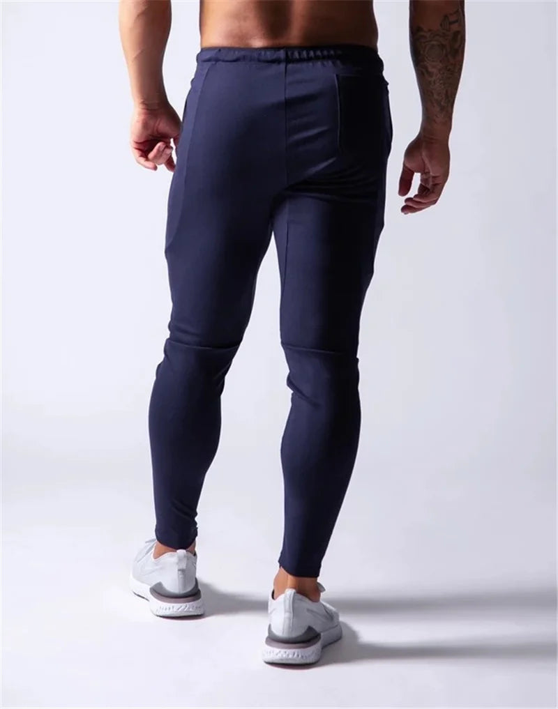 JAPAN Brand Joggers Men Sweatpants Gym Running Pants Mens Fitness Bodybuilding Gym Men Jogging Pants Zipper Sweatpants Trousers