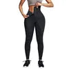 HEXIN High Compression Fat Burning Waist Trainers Corset Leggings for Ladies High Waisted Yoga Pants