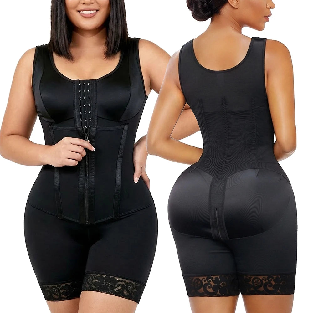 Stage 2 Post Surgery Op Lipo Compression Colombianas Body Shaper Moldeadora Sheath Slimming Lumbar Women Shapewear Girdles Fajas