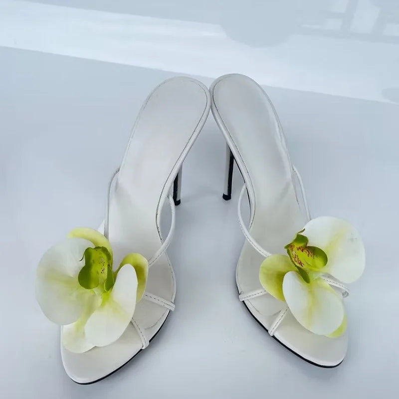 Simple Summer and Autumn Women's Slip-on High-heeled Sandals for Export, Sexy Sandals, Party Shoes