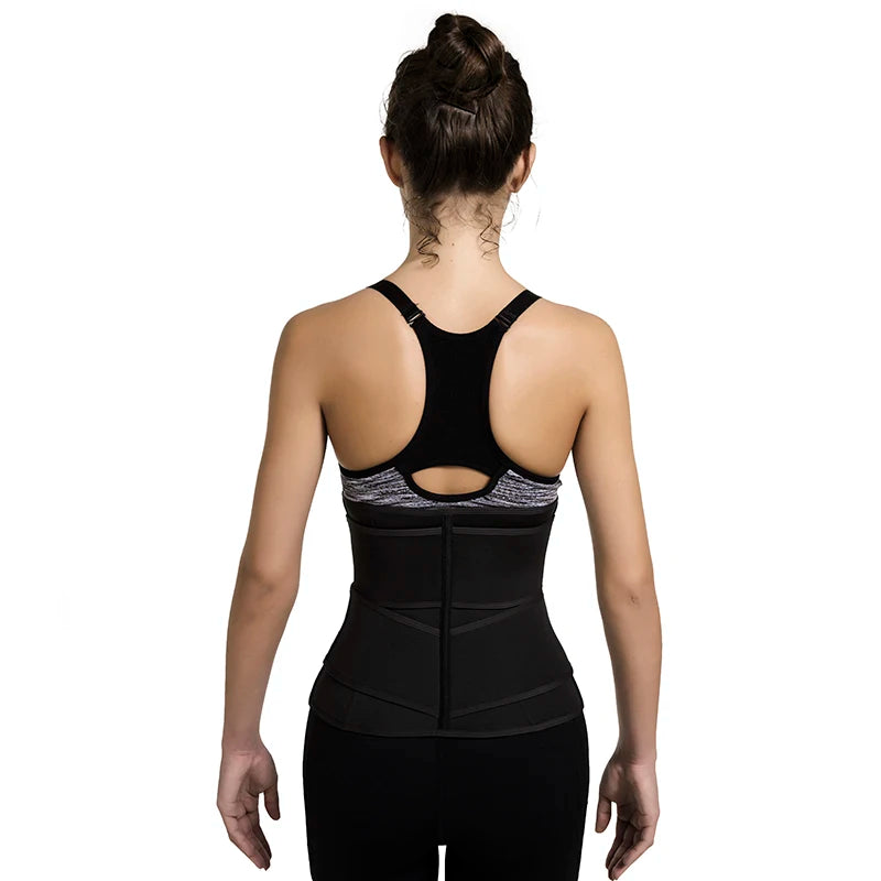 Women Waist Trainer Neoprene Body Shaper Belt Slimming Fajas Belly Reducing Shaper Tummy Sweat Shapewear Workout Shaper Corset