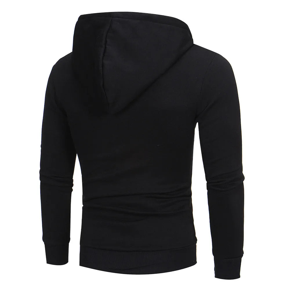 Spring Autumn 2020 Men's Sweat Suit Set Tracksuit Men Outfit Full Sleeve Tops with Hood Outdoor Sport Wear Men's Hooded Suit
