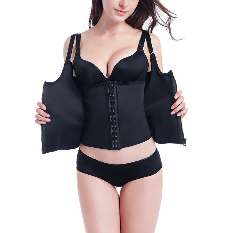 Women Shapewear Waist Trainer Push Up Slimming Vest Tummy Control Girdle Body Shaper Waist Cincher Corset Tank Top