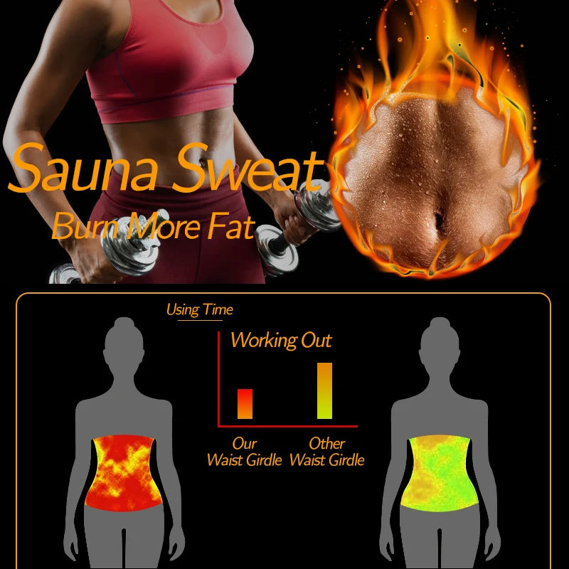 Women Waist Trainer Neoprene Body Shaper Belt Slimming Fajas Belly Reducing Shaper Tummy Sweat Shapewear Workout Shaper Corset