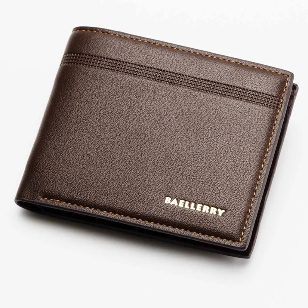 Name Customized New Men Wallets Card Holder High Quality Male Purse PU Leather Business Men Wallets Carteria