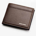 Name Customized New Men Wallets Card Holder High Quality Male Purse PU Leather Business Men Wallets Carteria