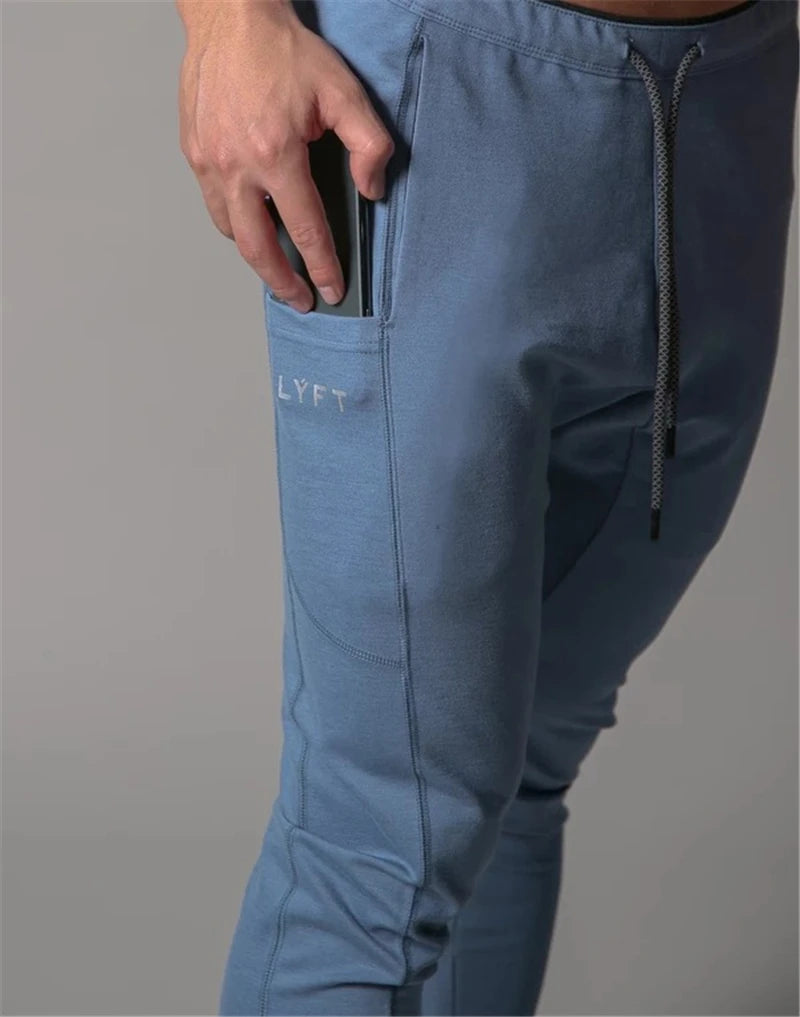 JAPAN Brand Joggers Men Sweatpants Gym Running Pants Mens Fitness Bodybuilding Gym Men Jogging Pants Zipper Sweatpants Trousers