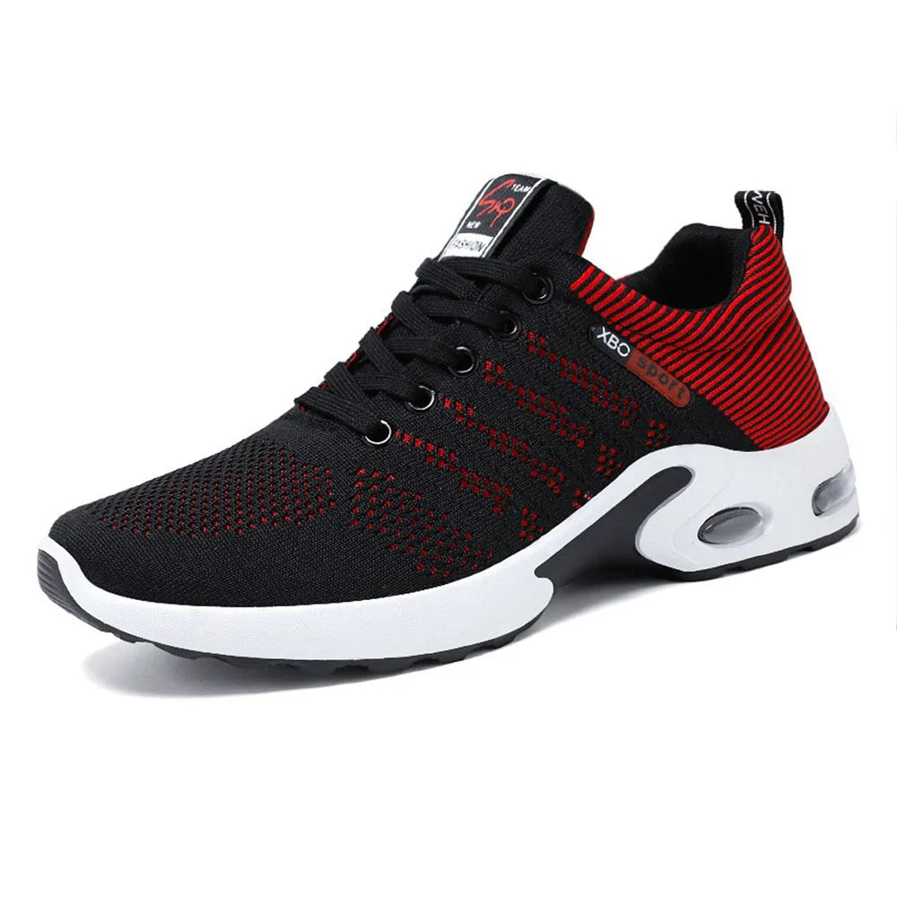 2024 New Men's Shoes Men's Breathable Soft-soled Running Shoes