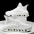 Large Size 39-46 Men's Blade Shoes High Elastic Socks Breathable Trendy Mesh Lining Anti-Slip for Spring Autumn Winter