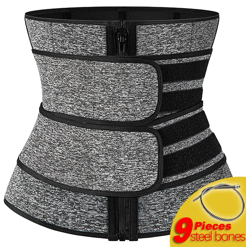Women Waist Trainer Neoprene Body Shaper Belt Slimming Fajas Belly Reducing Shaper Tummy Sweat Shapewear Workout Shaper Corset