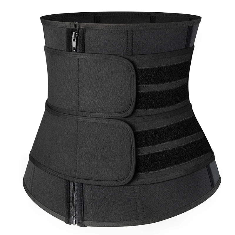 Men Waist Trainer Corsets Fitness Trimmer Belt Slimming Body Shaper for Weight Loss Sauna Sweat Girdle Workout Fat Burner Fajas