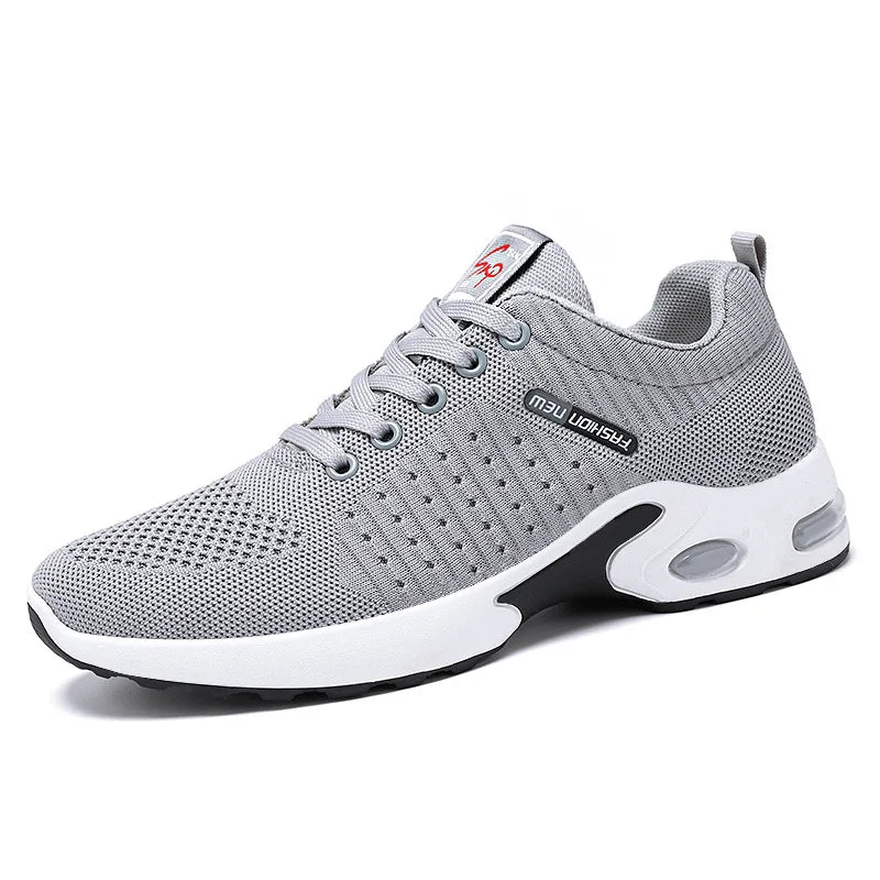 2024 New Men's Shoes Men's Breathable Soft-soled Running Shoes
