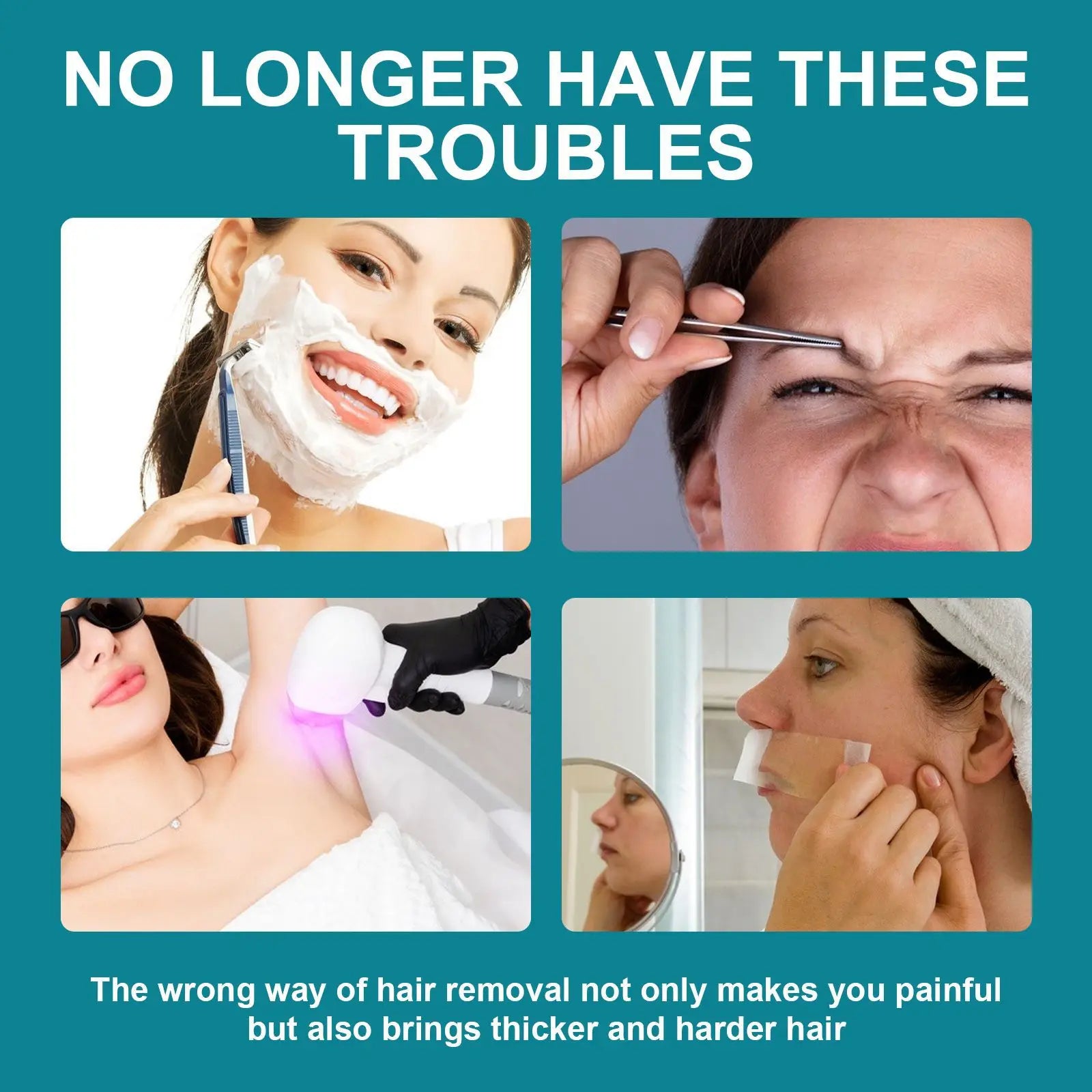 Jaysuing Facial Lip Hair Removal Cream Fast Removes Hair, Cleans and Smoothens the Skin, and Is Gentle and Non-irritating 100g