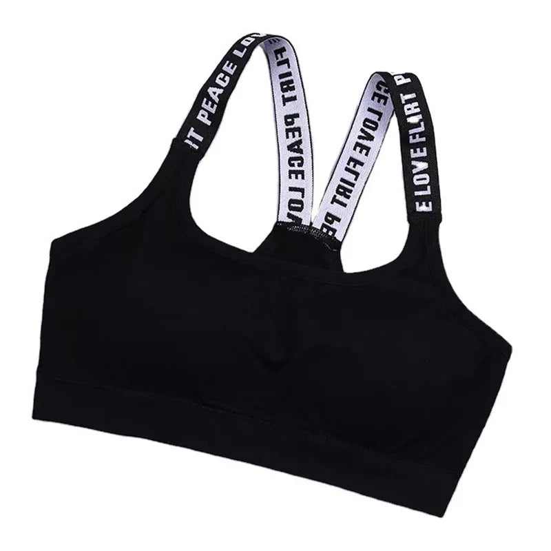 Sexy bra Top Women Sports Bra High Impact For Gym Fitness Yoga Female Pad Sportswear Tank Top Sport Push Up Bralette топ женский