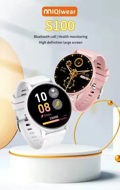 New Popular Smart Watch S100 Call Reminder 1.39" Full Screen Touch Custom Watch Waterproof Wristband Smartwatches Sport Bracelet