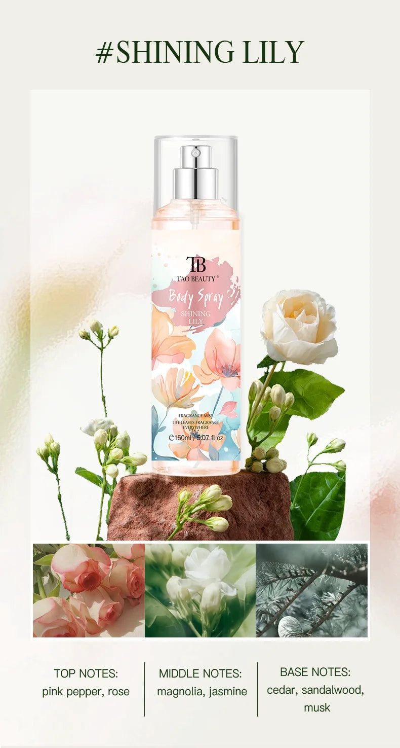English Version Fragrance Spray Long-lasting Light Floral And Fruity Tone Land Rose Perfume Spray Gfit