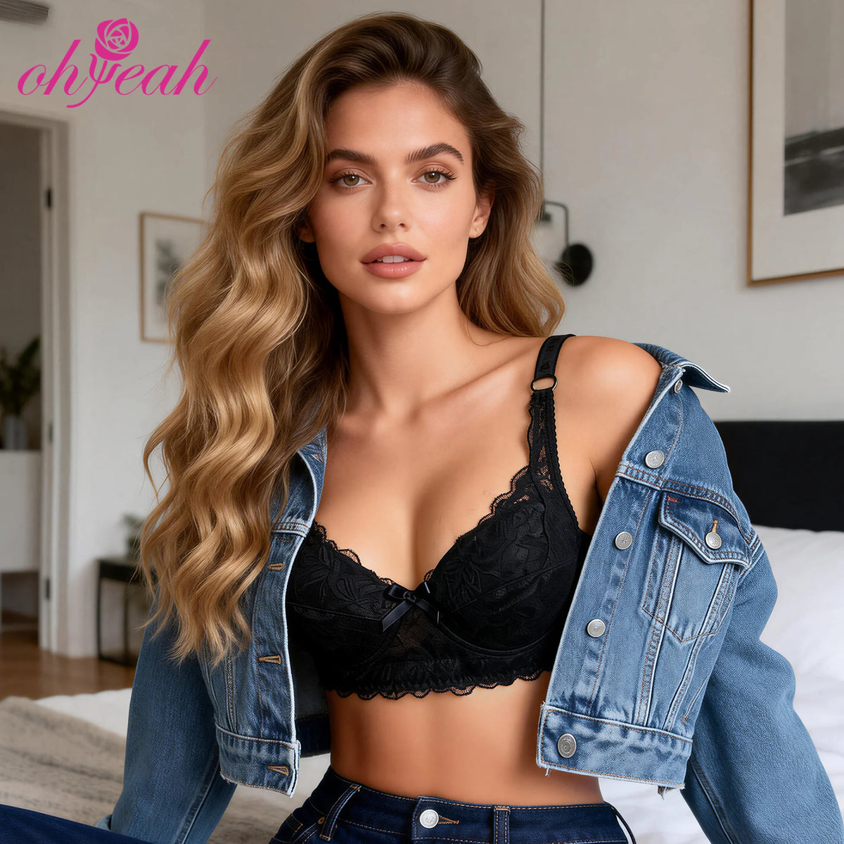 High Quality Comfortable Ladies Bra Lace Underwire Push up Brassiere Sexy Underwear for Girls Thin Padded Cup Bras for Women