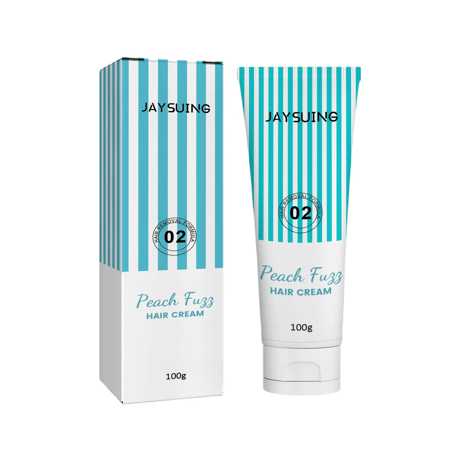 Jaysuing Facial Lip Hair Removal Cream Fast Removes Hair, Cleans and Smoothens the Skin, and Is Gentle and Non-irritating 100g