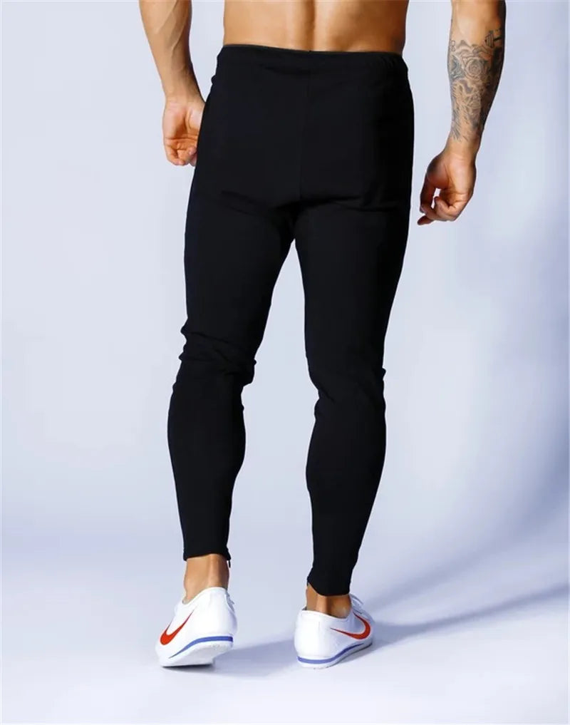 JAPAN Brand Joggers Men Sweatpants Gym Running Pants Mens Fitness Bodybuilding Gym Men Jogging Pants Zipper Sweatpants Trousers