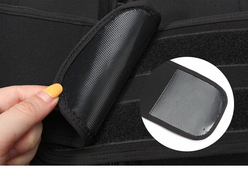 Men Waist Trainer Corsets Fitness Trimmer Belt Slimming Body Shaper for Weight Loss Sauna Sweat Girdle Workout Fat Burner Fajas