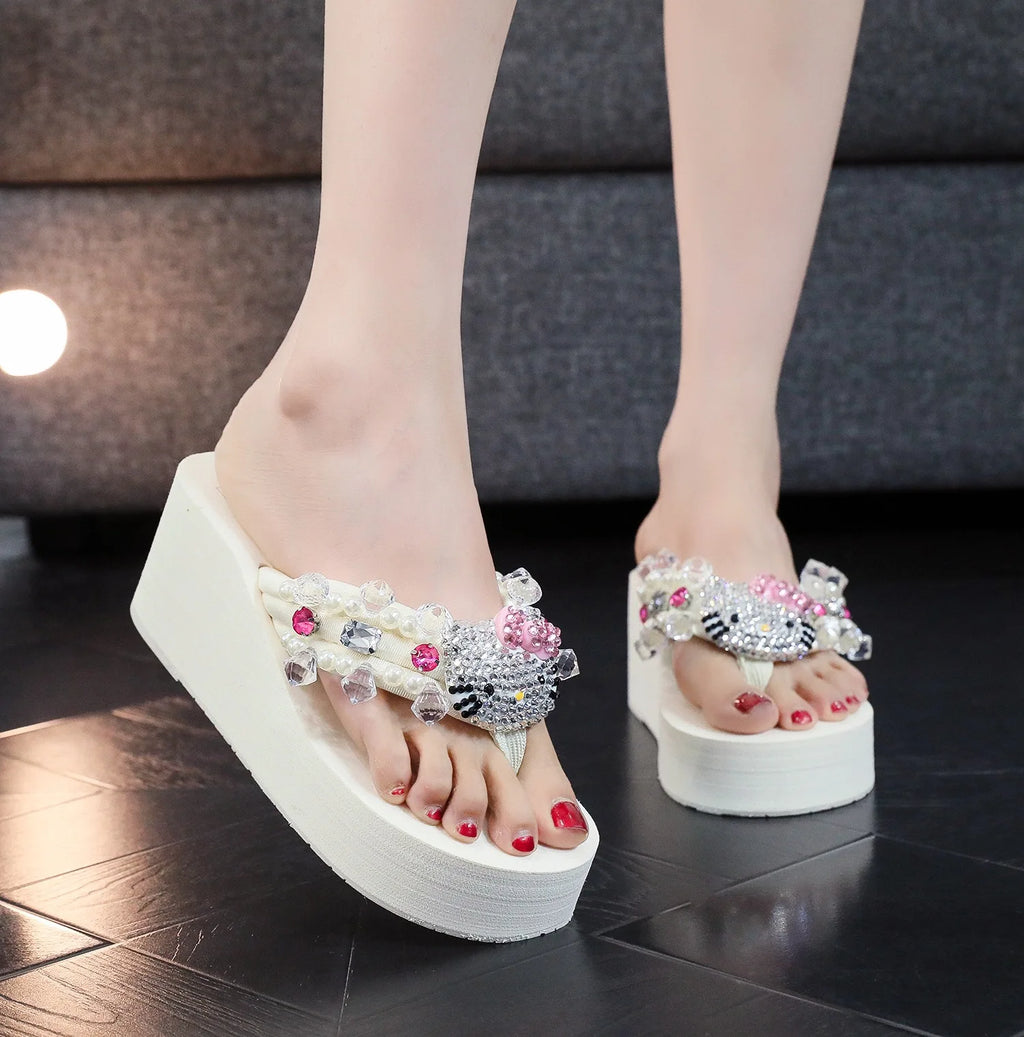 2025 New Babouches De Femme Flat Sandals Women's Slippers for Outdoor