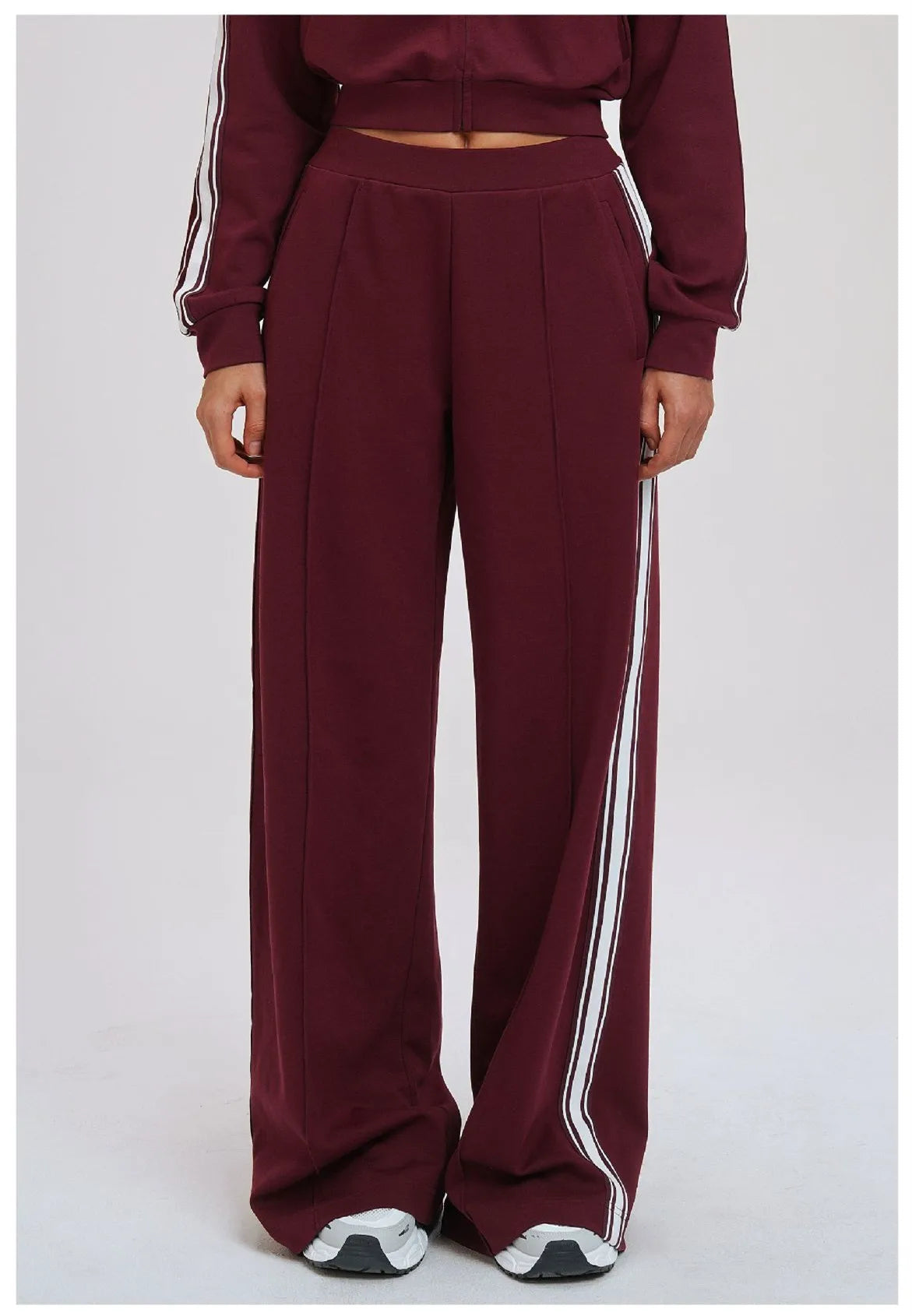 Women's Clash Color Sports Pants Loose Comfortable Casual Pocket Pants Outdoor Riding Mountaineering Sports Pants Women's Slacks