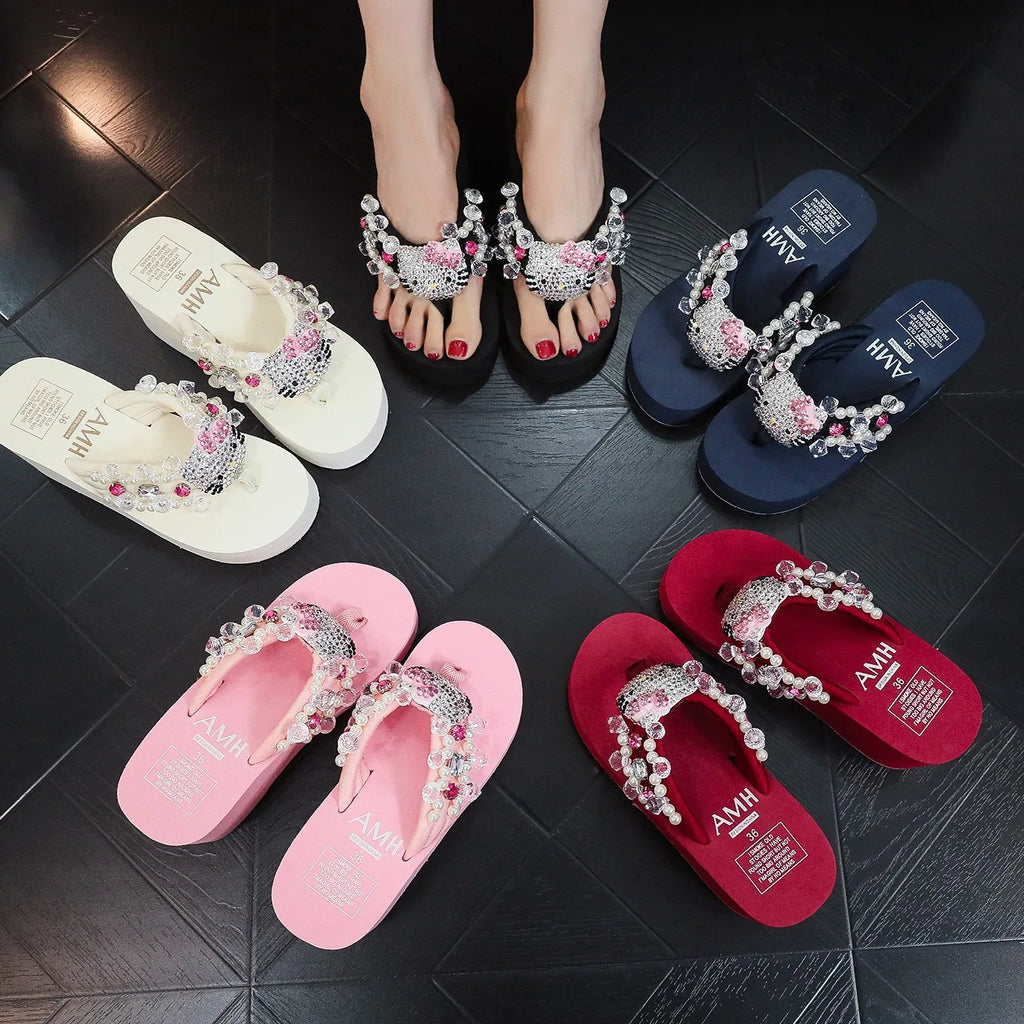 2025 New Babouches De Femme Flat Sandals Women's Slippers for Outdoor